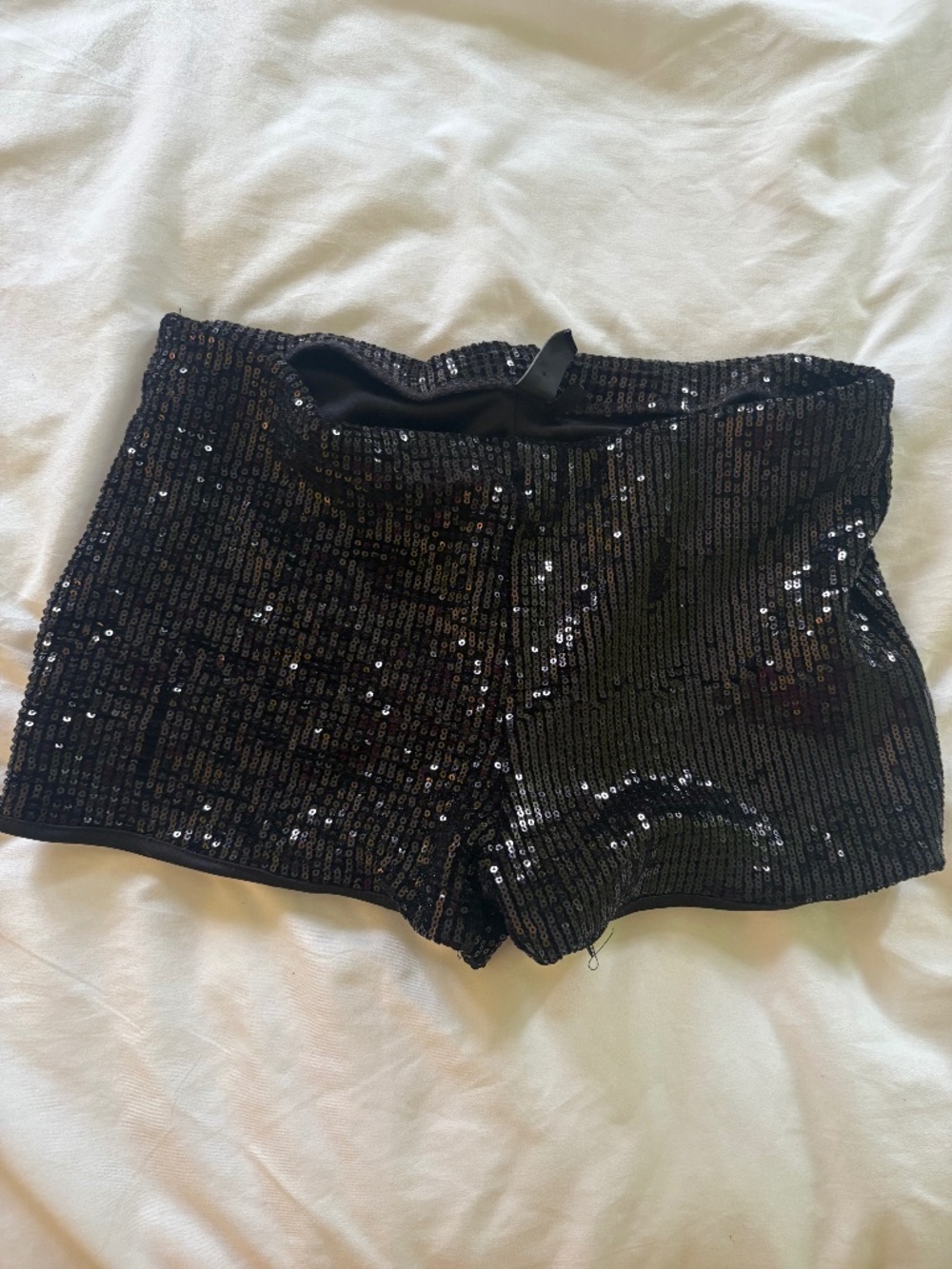 Windsor sparkly black shorts